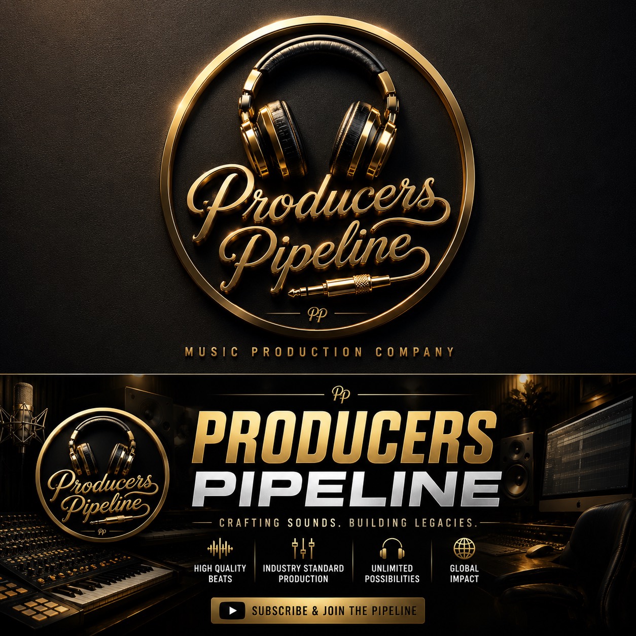 Producers Pipeline studio brand artwork